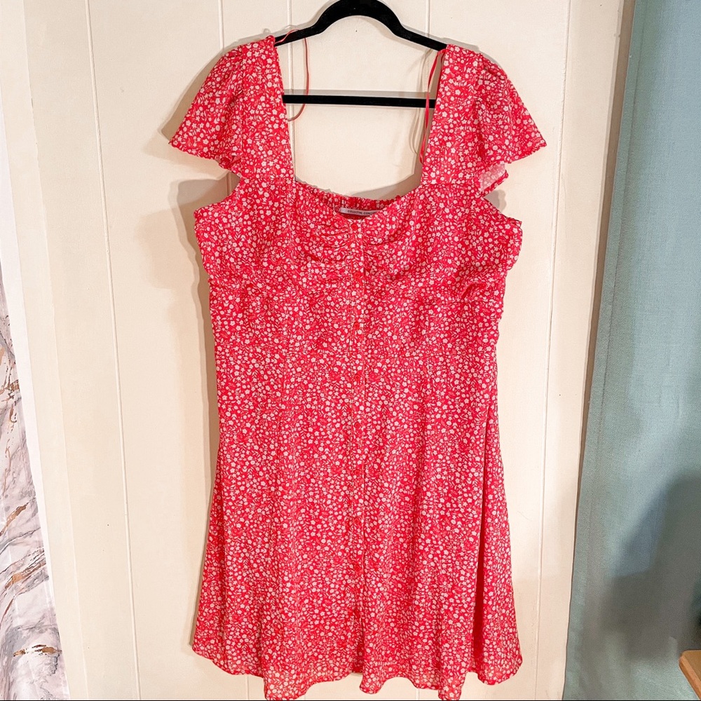 Collective Concepts Floral Plus Size Dress